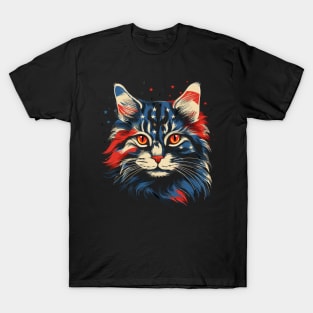 Patriotic American Bobtail T-Shirt